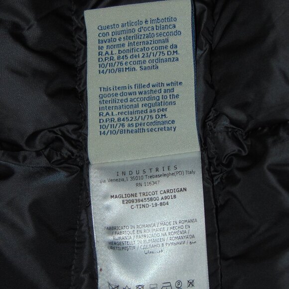 MONCLER  MAGLIONE TRICOT CARDIGAN SMALL - Picture 6 of 8